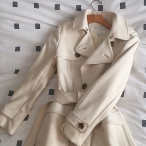Banana Republic wool trench coat